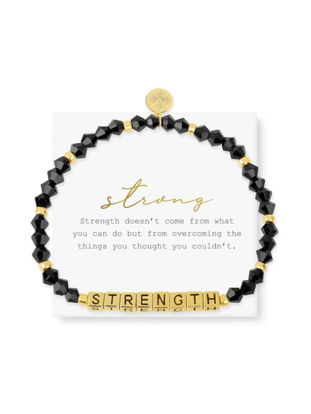 Inspirational Beaded Bracelet